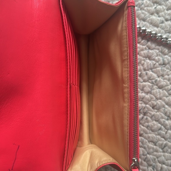 Milly Pink Leather Crossbody Clutch - Picture 6 of 12